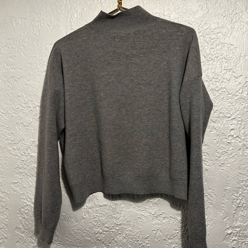 Gianni Bini Cropped Sweater Turtleneck